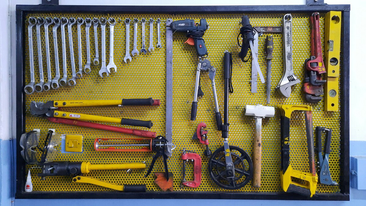 Organize Your Tools with a Custom Pegboard Wall